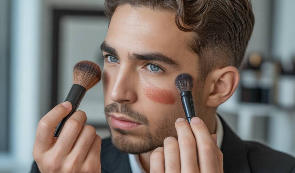 Maquillage pour hommes : techniques discrètes pour un teint naturel et uniforme