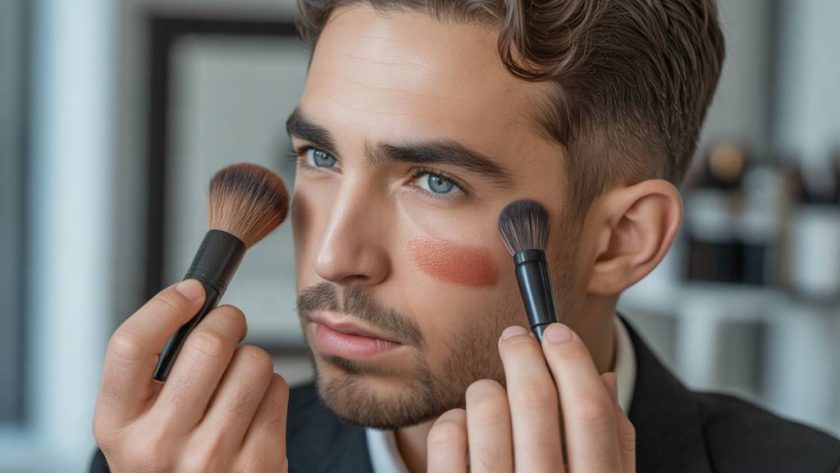 Maquillage pour hommes : techniques discrètes pour un teint naturel et uniforme