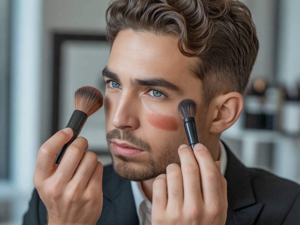 Maquillage pour hommes : techniques discrètes pour un teint naturel et uniforme